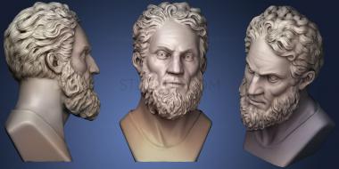 3D model Some hairy man (STL)